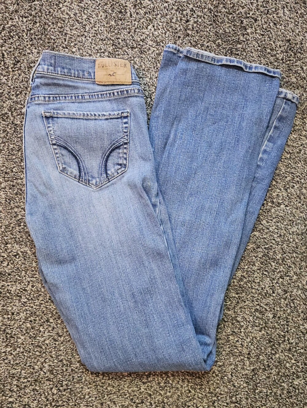 Y2k Hollister Women's Cali Flare Jeans sz 5R